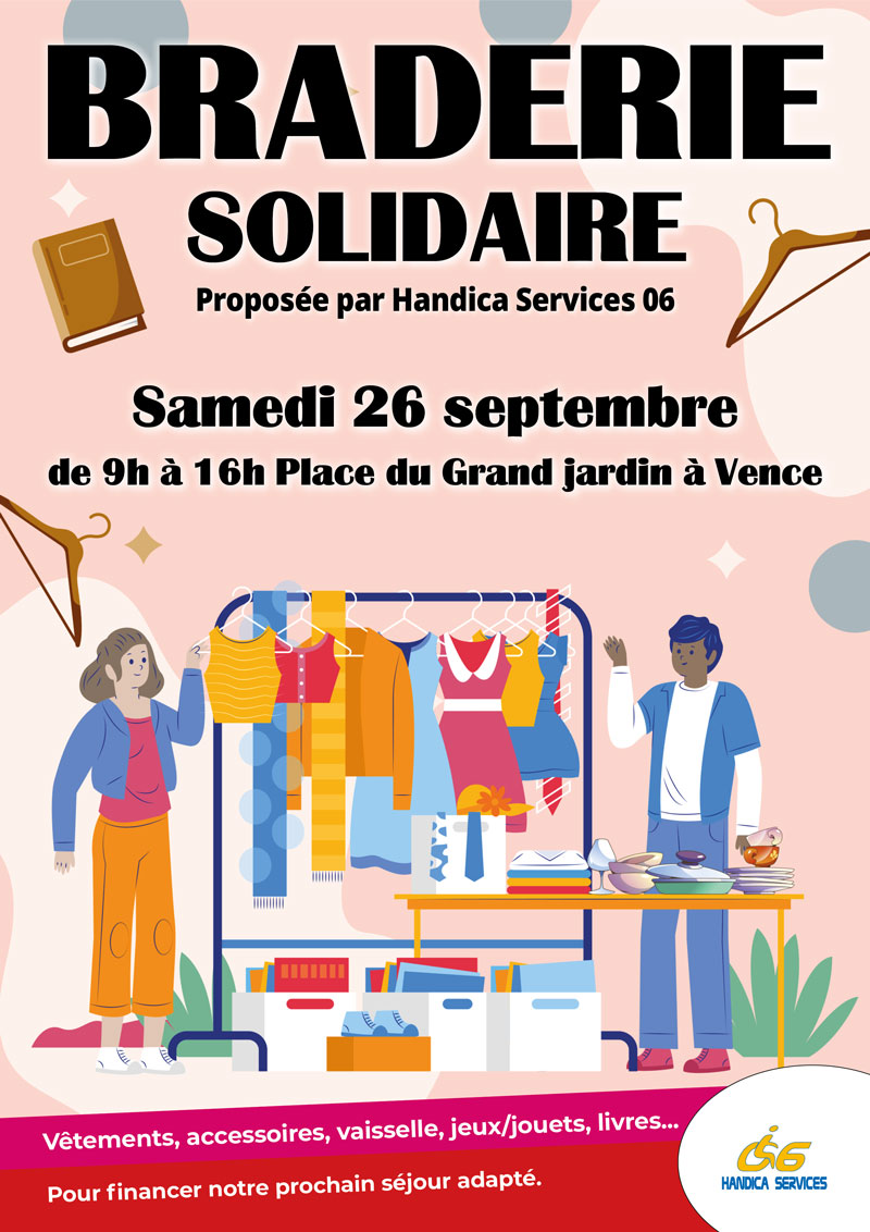 Image Affiche braderie solidaire 2026