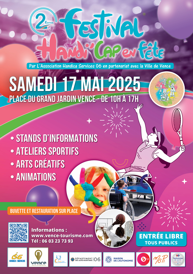 Image Affiche Festival Handi’Cap en Fête 2025