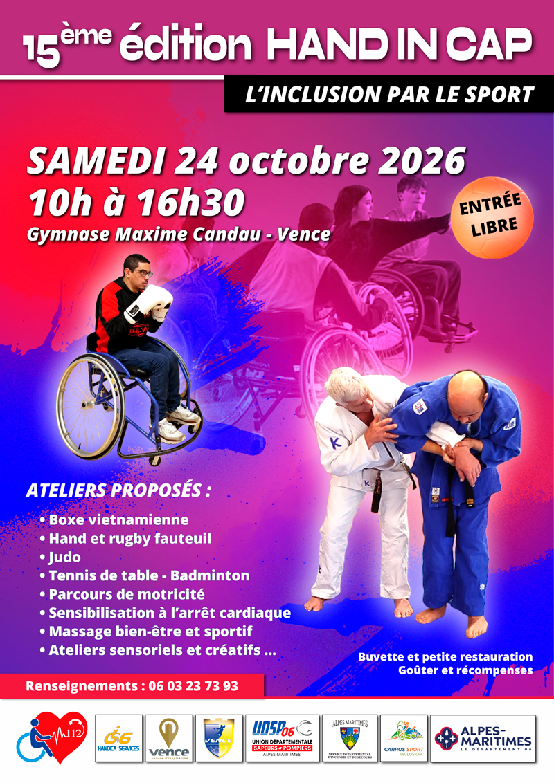 Image Affiche hand 15 édition