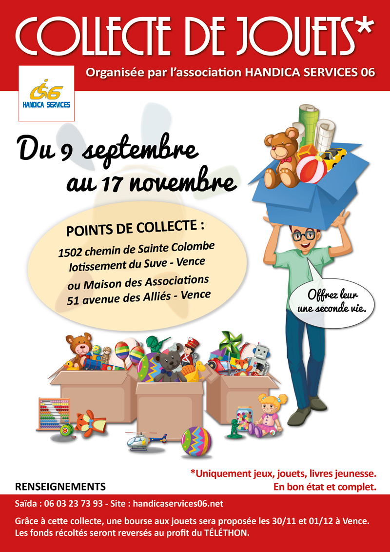 Image Affiche Collecte de jouets 2024